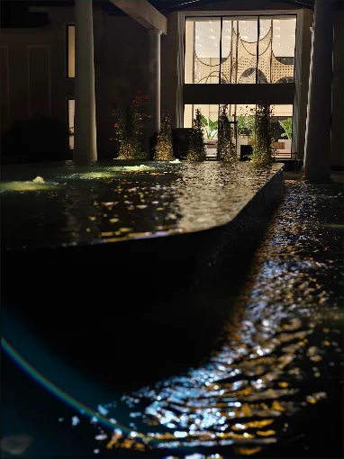 Water Fountain Architectural Installation